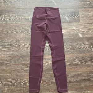 Lululemon Wunder Train High-Rise Tight 28” - Size 4